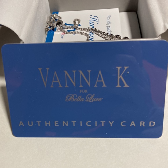 VANNA K FOR BELLA LUCE BRAND NEW DIAMOND SIMULANT BRACELET - Picture 12 of 12